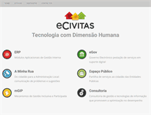Tablet Screenshot of ecivitas.net